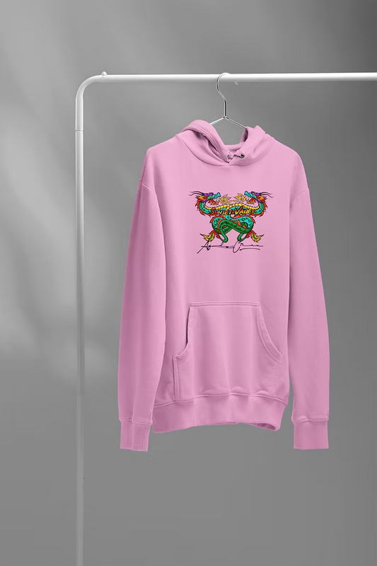 SVG Pink Dragon Hoodie
